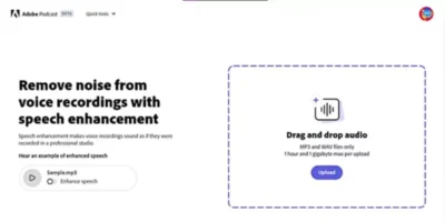 Adobe enhance Speech